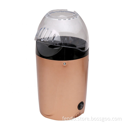 1200W High Quality Portable Home Air Popper Popcorn Maker - 3 Min Fast Popping Oilless Machine